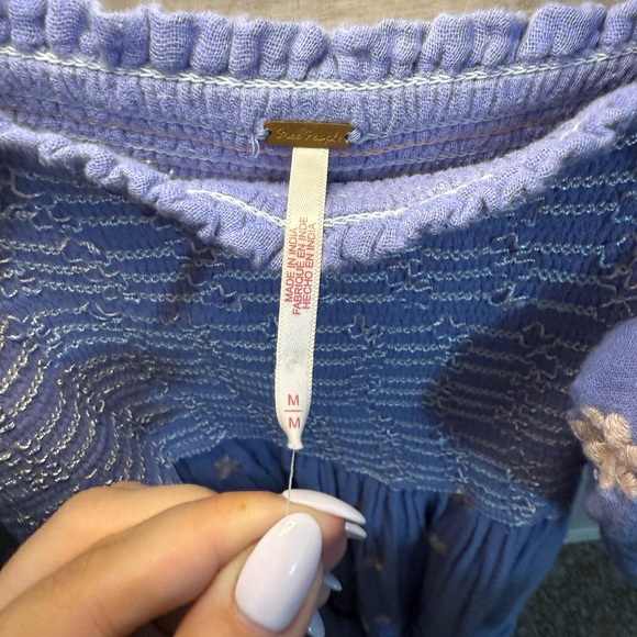 Free People Dahlia Embroidered Maxi Dress - Picture 4 of 4